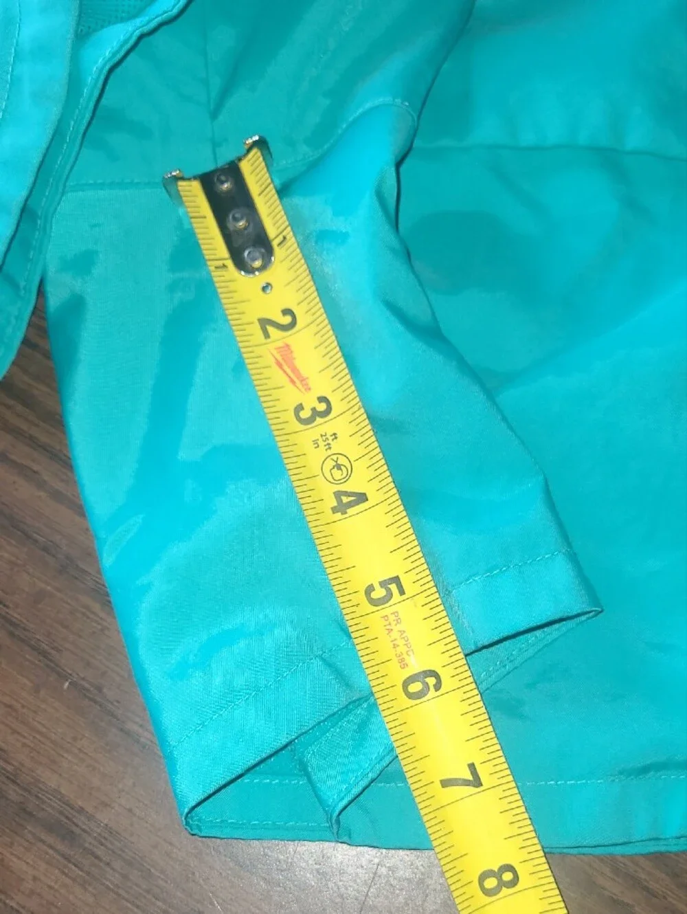 Y2k Nike Aqua Swim Shorts with White Drawstring Mens Size L